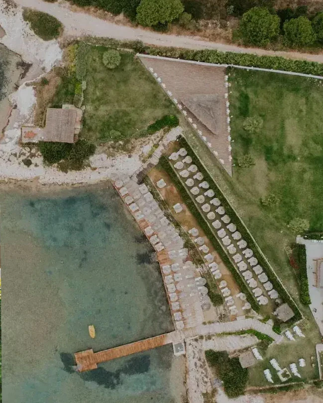 Dilaila Beach havadan görünüm
